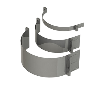 Łączniki i kompensatory Pásky z nerezové oceli