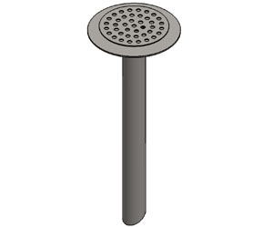 Sączek mostowy Tvarovka odvodnění hydroizolace<BR>– nerezová ocel INOX SKO