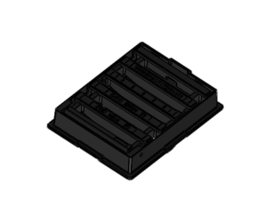 Wpust mostowy Rošt s rámem 300x400