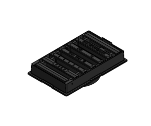 Wpust mostowy Rošt s rámem 300x500