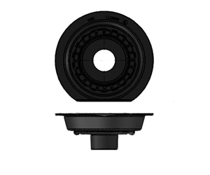 Wpust mostowy Talíř svislý PREMIUM DN150