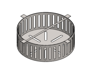 Wpust mostowy Lapač splavenin 300